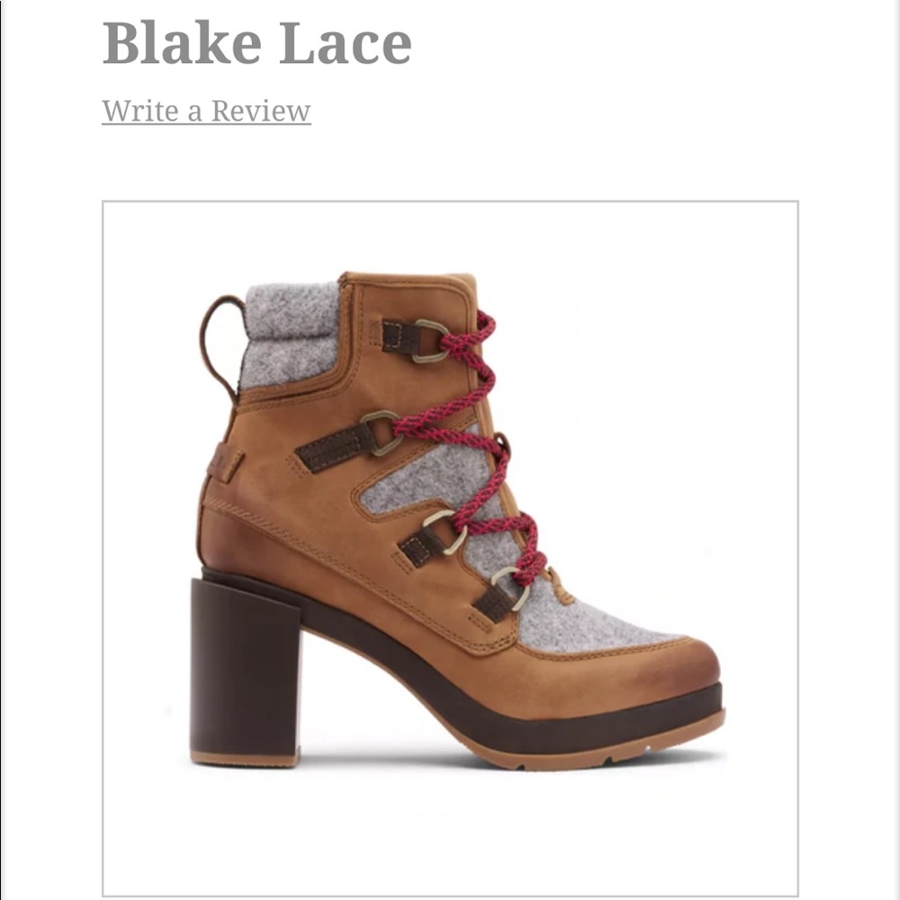 NWT IN BOX Blake Lace boots